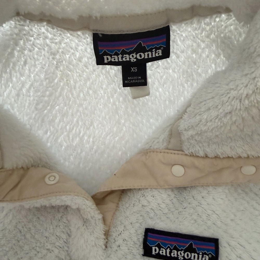Patagonia Women's Cream Teddy Jacket